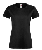 FOL Lady-Fit sofspun T schwarz