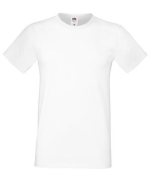 Fruit of the Loom Men's sofspun T weiss